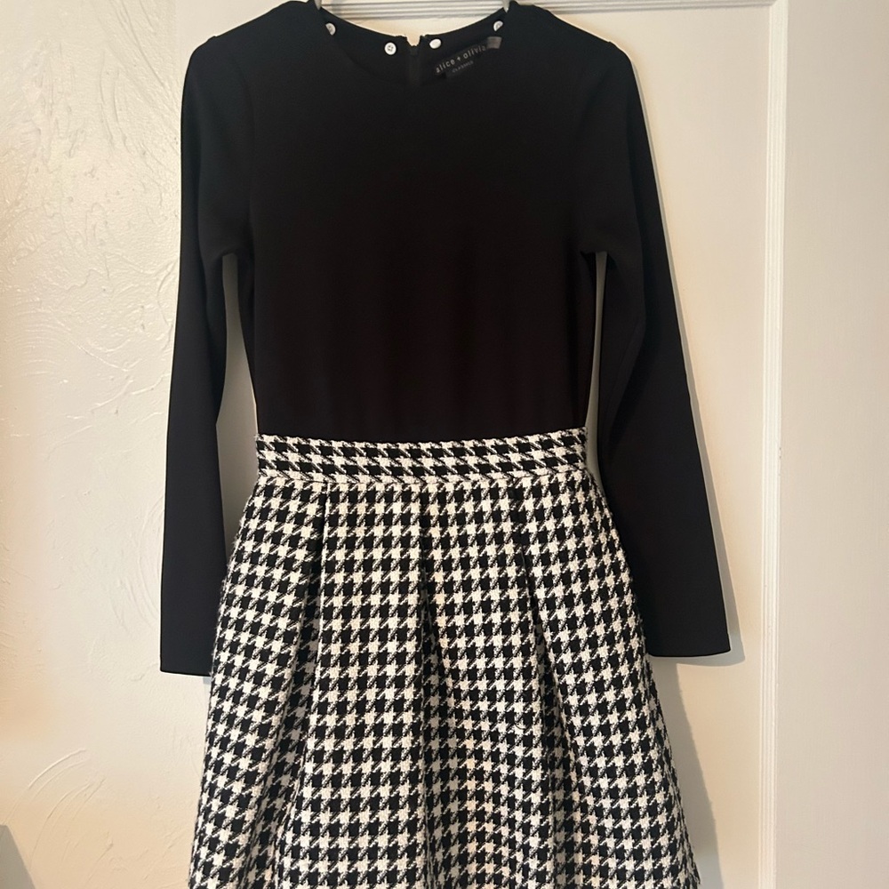 Alice + Olivia Black Dress